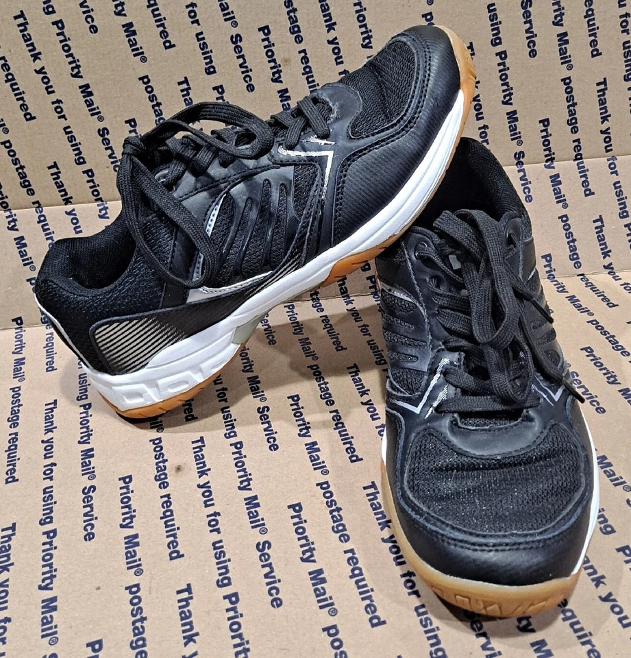 Zapatillas deportivas/voleibol negras para mujer BCG de cuero talla superior 8,5 GPOC Foto 2 de 4