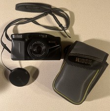 Ricoh Shotmaster Tru-Zoom 35mm Film Point  Shoot Camera w/ Case