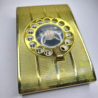 Vintage Rotary Dial Telephone Number Index 1960's Alphabetical