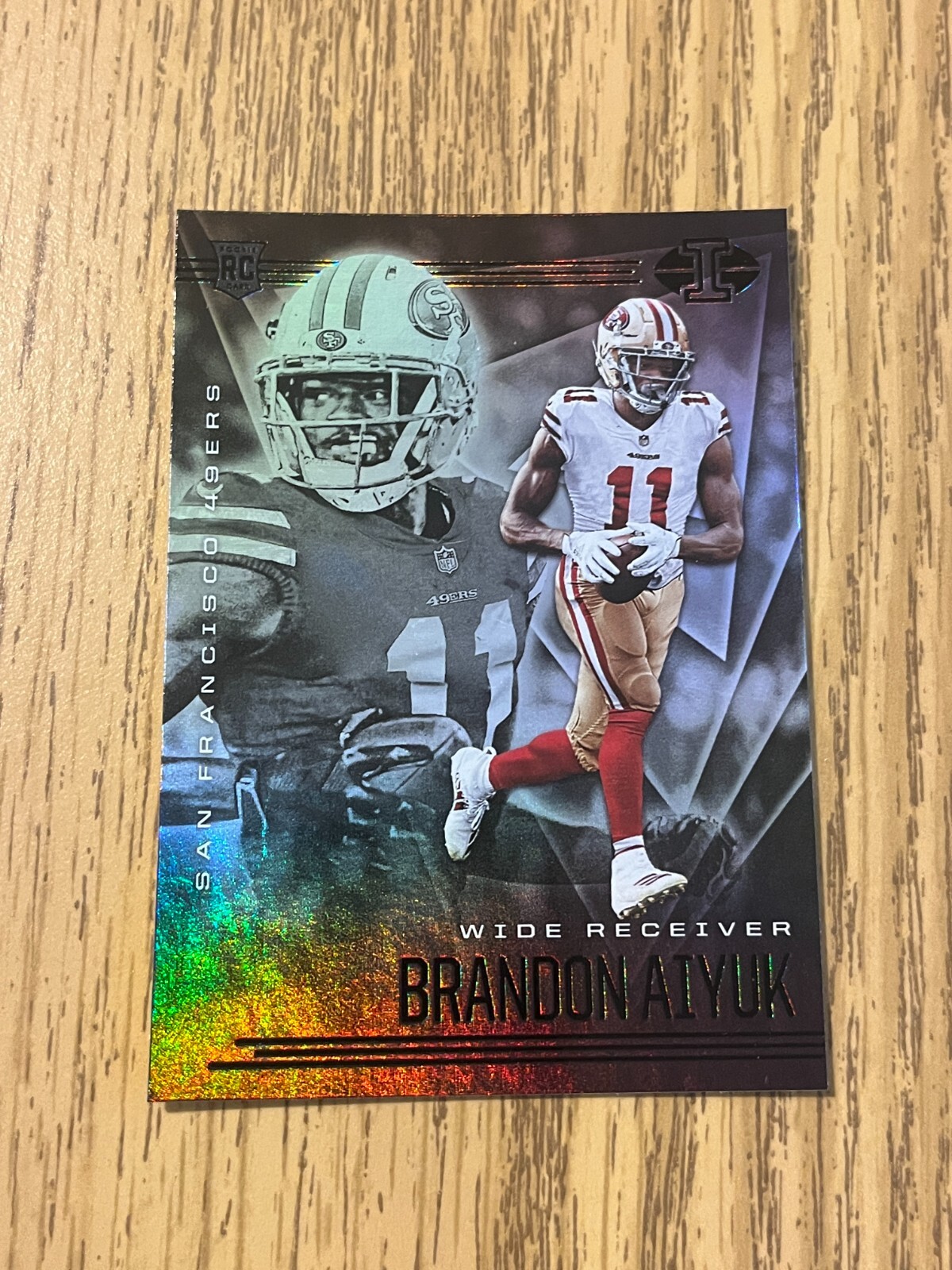 2020 Panini Illusions Brandon Aiyuk Rookie San Francisco 49ers RC #27