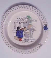 Paddington Bear Toddler Child's Baby Dish by Coalport Bowl England 6 1/2" Heavy