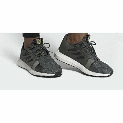 Adidas Sense BOOST Go Gray Black Ultra Running Shoes EF1581 Mens Size 4  pure | eBay