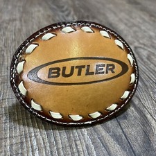 Butler Promo Vintage Belt Buckle - Mallory EUC - Free Shipping