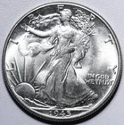 1945-P WALKING LIBERTY HALF DOLLAR - BU UNC