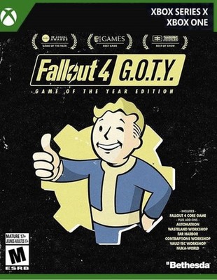 Fallout 4 Game of The Year - Xbox Series X/ One - Brand New Factory Sealed