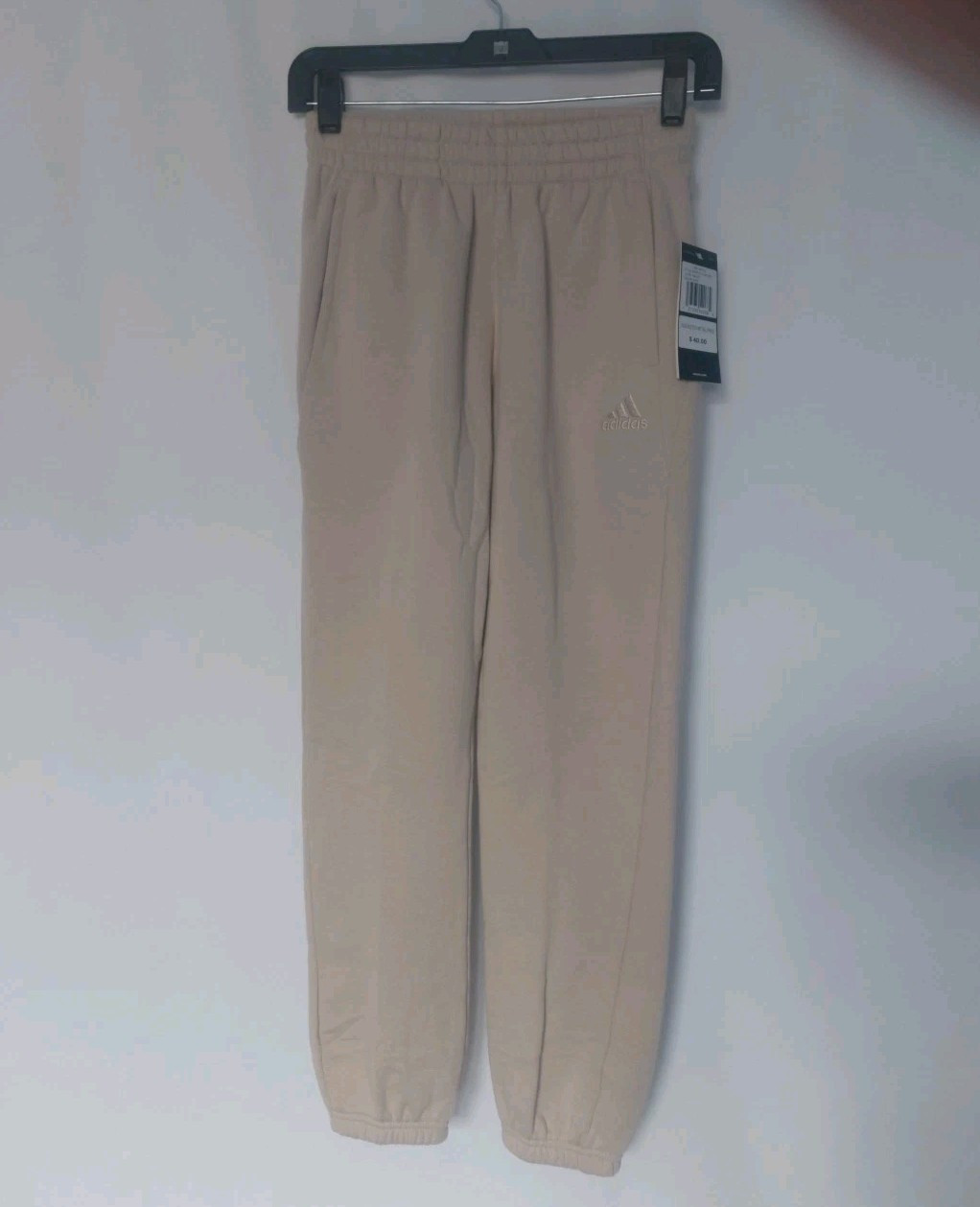 Adidas Boys Beige Tan Jogger Sweatpants. Size Youth M thumbnail 3