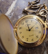 men's vintage quartz colibri swiss pocket watch-needs battery a3 7 