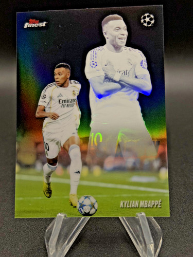 Kylian Mbappe 2025-26 Topps Finest UEFA CC #SH-2 Shadow Play