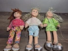 TY BEANIE Boppers Lot Of 3 Girl Kid Dolls w/ Outfits 12" Vintage 2001/2002