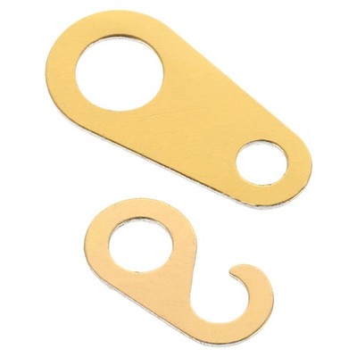 2 Pcs Mechanischer Taktkettenhaken Wanduhrhaken Vintage-Uhrenteile