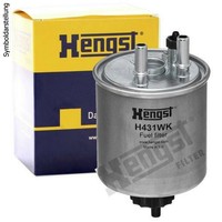 Hengst Filter Kraftstofffilter Spritfilter Kraftstoffilter H431WK
