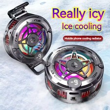 K20 Universal Magnetic Phone Cooler RGB Gaming Phone Cooler with Digital Display