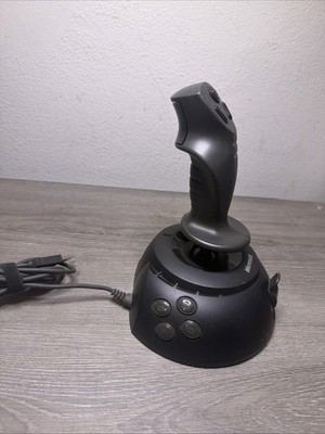 Microsoft Sidewinder Joystick X05-63895 Computer PC USB Flight Controller
