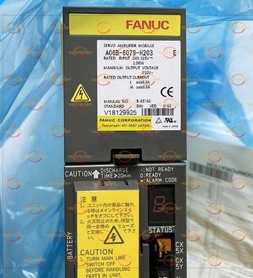 1PCS NEW FANUC SERVO AMPLIFIER A06B-6079-H203