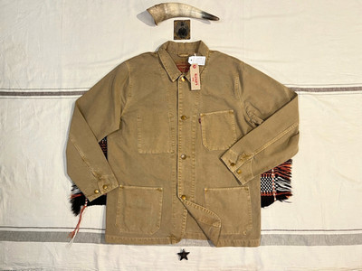 Levi's Engineer Chore Jacke 2XL Neu Etikett Vintage Eisenbahn Brandneu mit Etikett Deadstock Lok