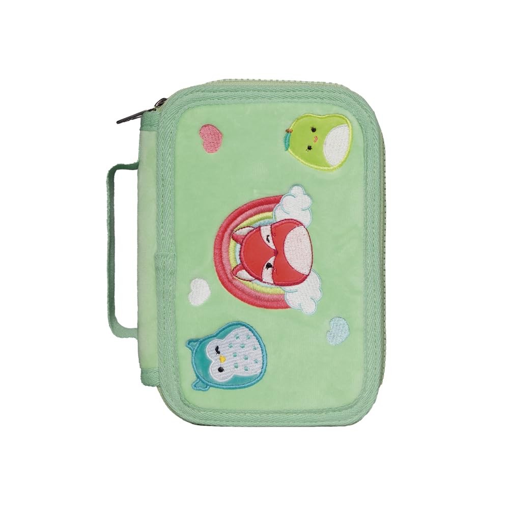 Разноцветный плюшевый пенал Squishmallows со смешанными персонажами Красочный Современный 6890₽