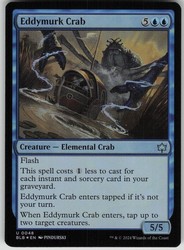 Eddymurk Crab 48 Foil Bloomburrow Magic: The Gathering