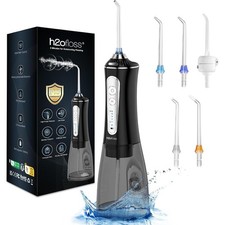 Portable Water Dental Flosser Pick for Teeth Cordless 5 Modes Teeth Clean