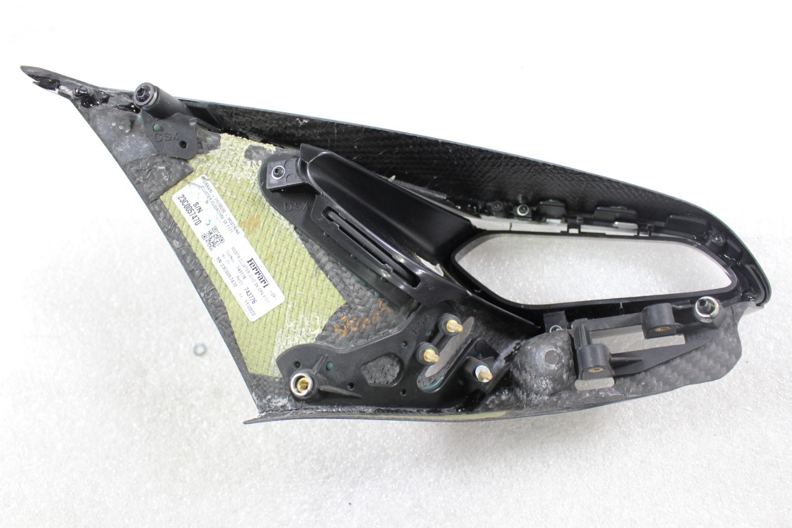 Ferrari 296 GTB Left Dash trim bezel P/N 743776