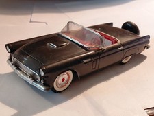 Amt 1956 Ford Thunderbird T-bird Built Kit 125 Black Body Unpainted. Complete Amt 1956 Ford Thunderbird T-bird Built Kit 125 Black Body Unpainted. Complete