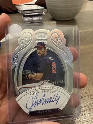 2023 Panini Chronicles  Crown Royale Royal Signatures John Smoltz #RS-JS /99  