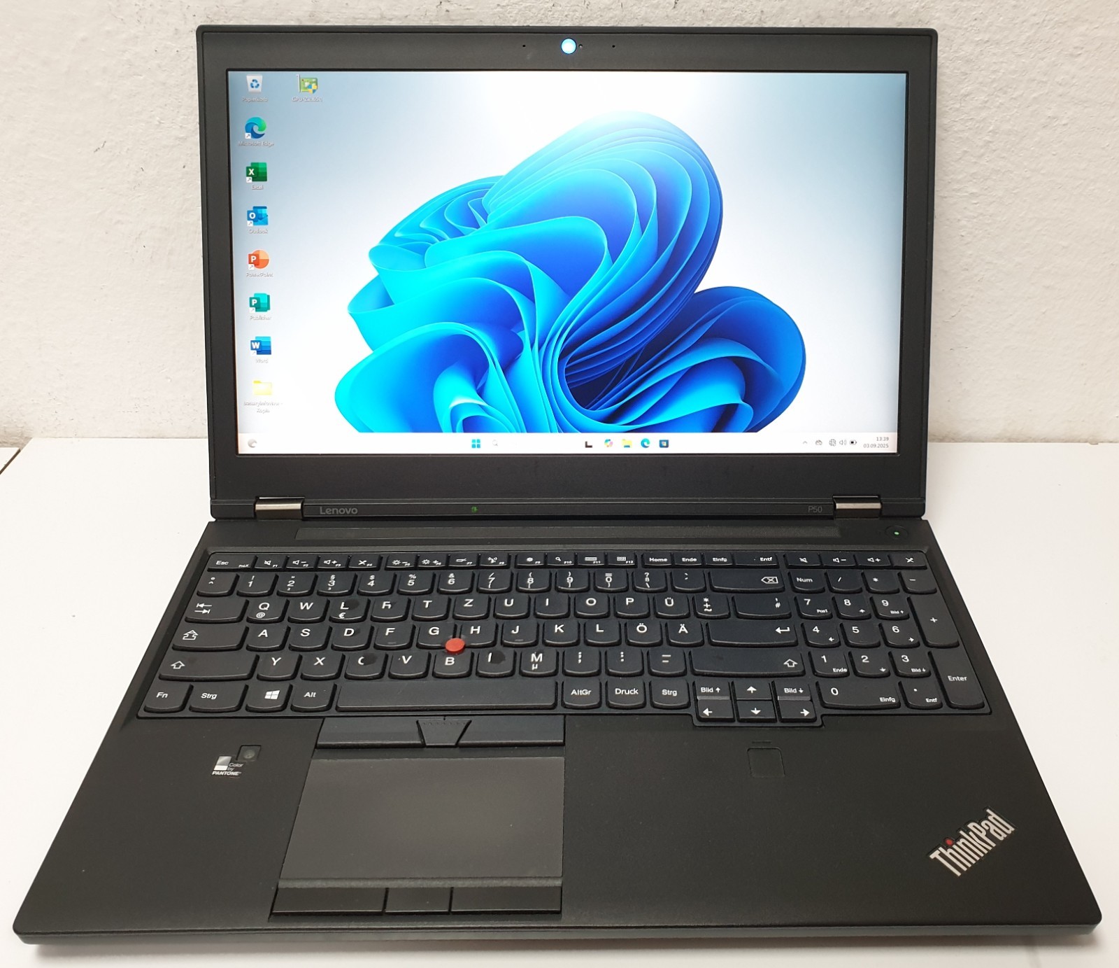 Portátil Lenovo ThinkPad P50 i7 500 GB 16 GB Windows 11 15,6" NVIDIA Quadro M1000M