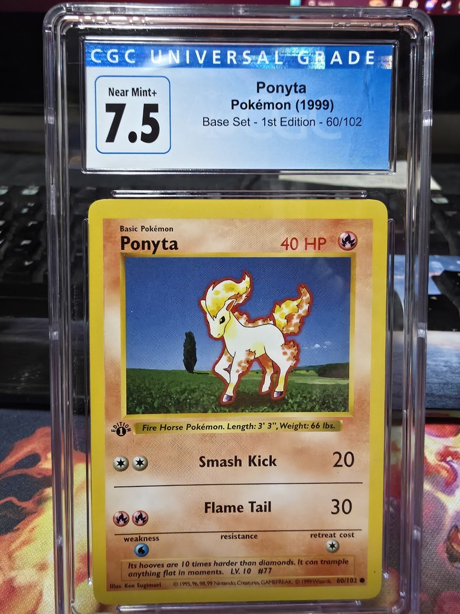 Ponyta 060/102 Base Set (Shadowless) Regular for sale online | eBay