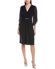 Joseph Ribkoff Solid Midi Dress Women's