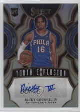 2023 Panini Select Youth Explosion Signatures Ricky Council IV #YE-RCV Auto 1ku8
