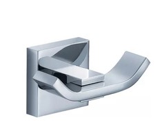 KRAUS aura double robe hook Chrome