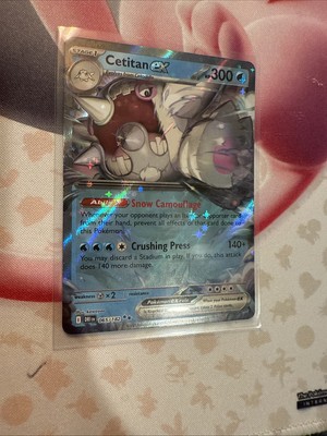 cetitan shiny pokemon card value POKÉMON TCG - Cetitan ex Ultra Rare main image 0