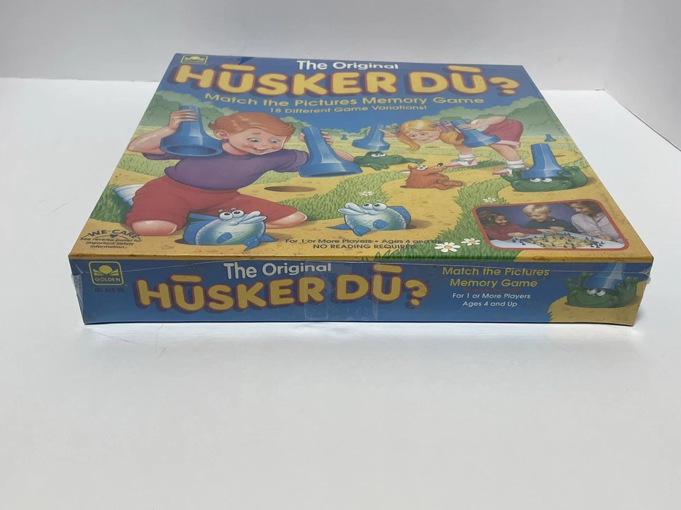 VINTAGE Husker Du Parker Brothers 1993 Kids Children's Board Game NEW SEALED - Image 4 of 4