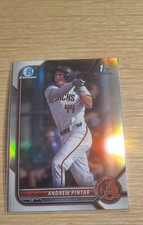 2022 Bowman Draft - Chrome Andrew Pintar #BDC-138 Refractor (RC)