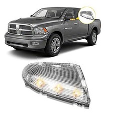 Front Driver Left Side Mirror Turn Signal Light Clear Front Left Driver Side 