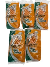 BIC Twin Select Disposable Razors 10ct 5pk