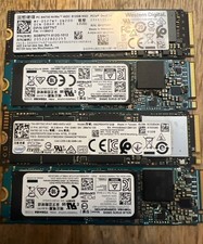 Lot of 4 Mixed brands M2 SATA    512 GB 2280 Solid State Drive.