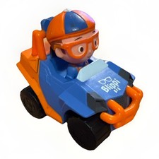 Blippi ATV Vehicle Toy Car with Blippi Figure Orange Blue Kids Toy
