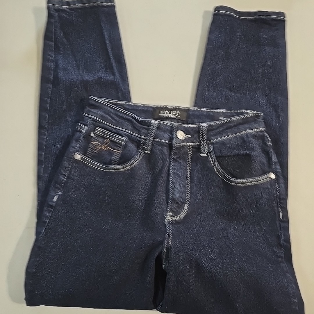 Judy Blue Womens Size 3/26 "Mom Jean" Dark Wash Stretch Casual Classic Jeans