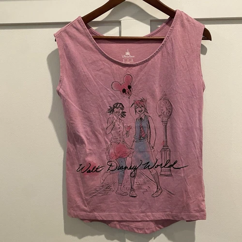 Disney Parks Shirt Women’s Small Lilac Purple Japanese Fashion Anime Mickey