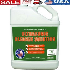Ultrasonic Cleaner Solution Carburetors  Engine Parts Non-Toxic 8 Gal New