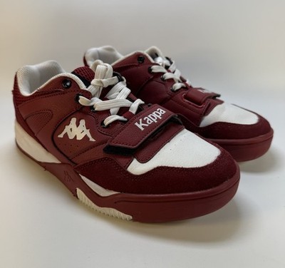 Kappa Atlanta 2 Low Top Sneakers Red White Strap Men s US 7 EU 39