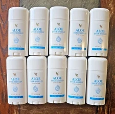 Bulk of 10 Forever Living ALOE EVER_SHIELD DEODORANT STICK NO ALUMINUM Free Ship