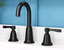 Allen Roth Townley Oil Rubbed Bronze Widespread Bathroom Faucet 2517123