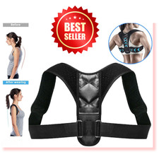 Posture Corrector Adjustable Back Brace Shoulder Support Clavicle Belt Men Women