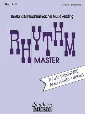 Rhythm Master - Book 1 (Beginner) | F Horn | Harry Haines_J.R. McEntyre | Buch