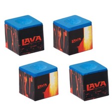 Lava Pool Cue Billiard Chalk - 4 pcs - 2 Boxes
