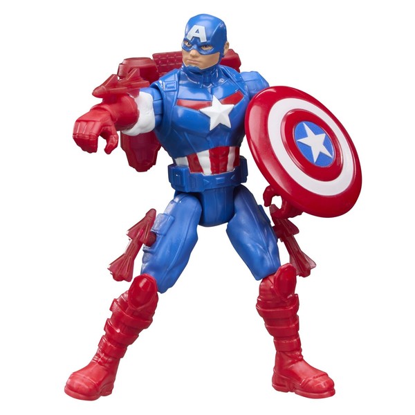 Marvel Avengers Actionverse Captain America Action Figure & Accessor (Us Import)-image