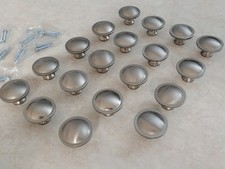 Brushed Satin Nickel Knobs Pulls Kitchen Cabinet Handles Hardware Closet Vanity