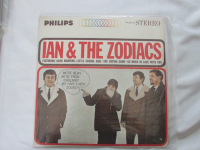IAN & THE ZODIACS PHILIPS 1965 US STERIO RELEASE NM/NM- VINYL LP L5