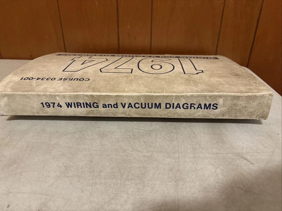Libro de vacío diagrama de cableado OEM Ford 1974 Mustang Cougar Torino Bronco F100 F150 Foto 2 de 4